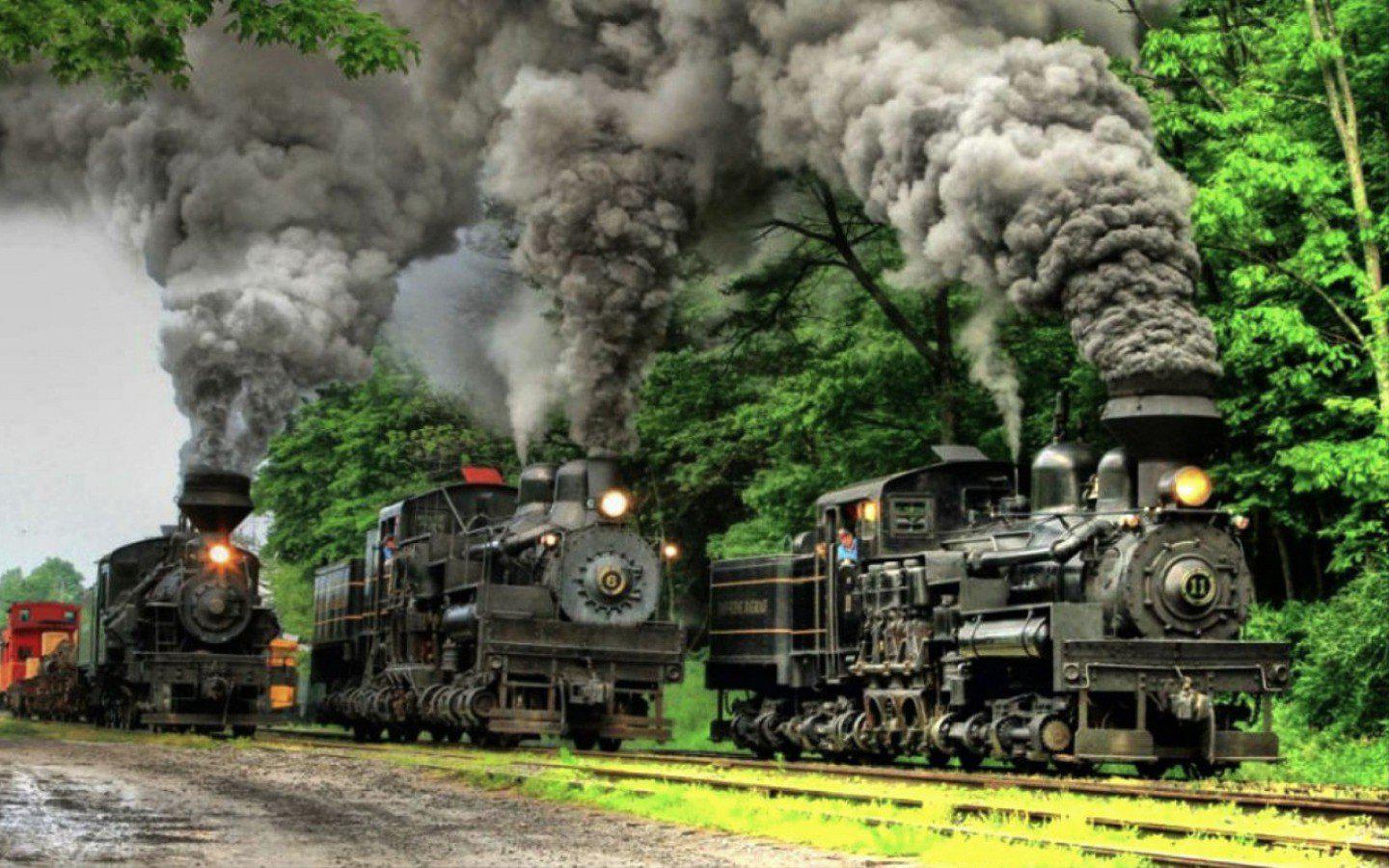 Steam Vintage Trains Free HD Wallpaper, get it now