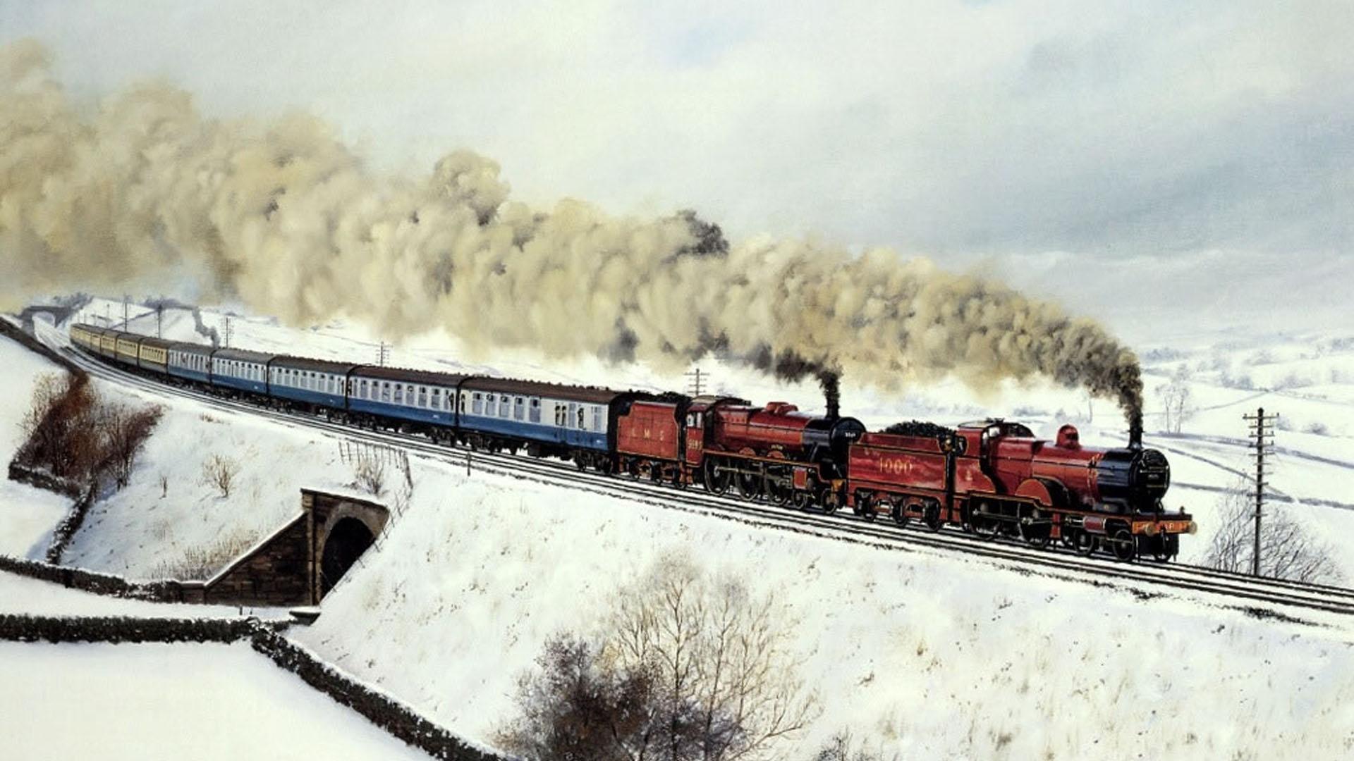 Twin Engine Steam Train >> HD Wallpaper, get it now!