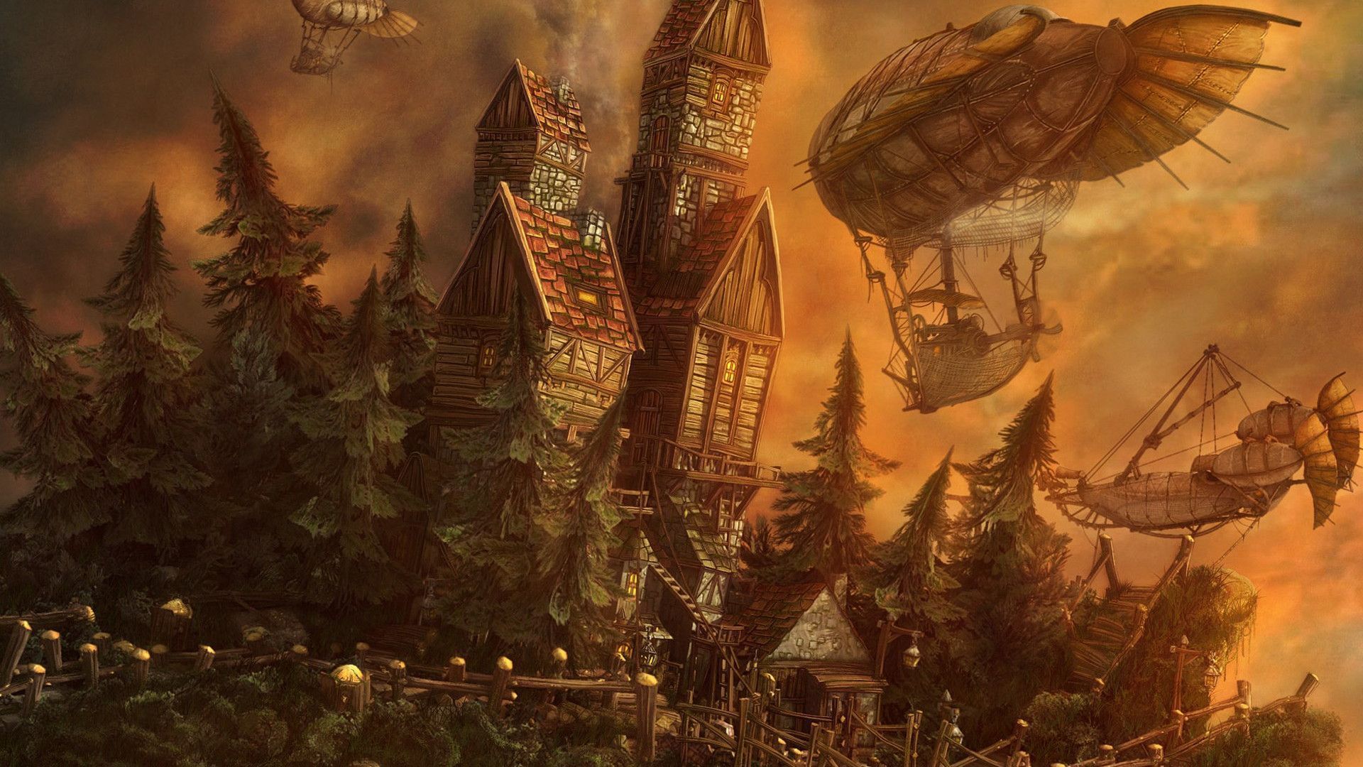Steampunk Wallpapers 1920x1080 - Wallpaper Cave