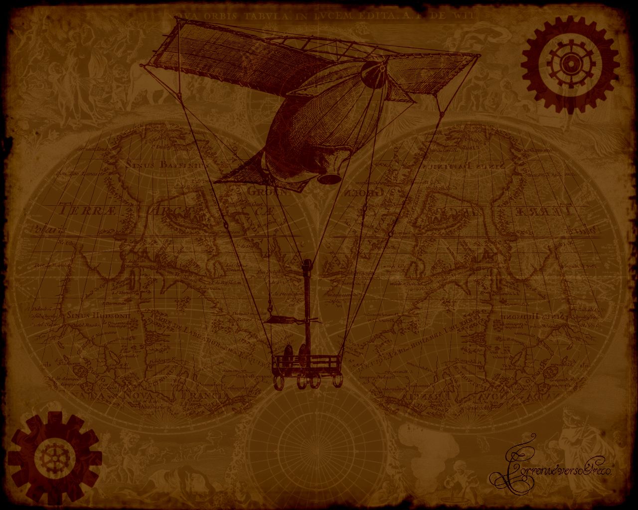 Steampunk Wallpaper by MyScarredHeart on DeviantArt