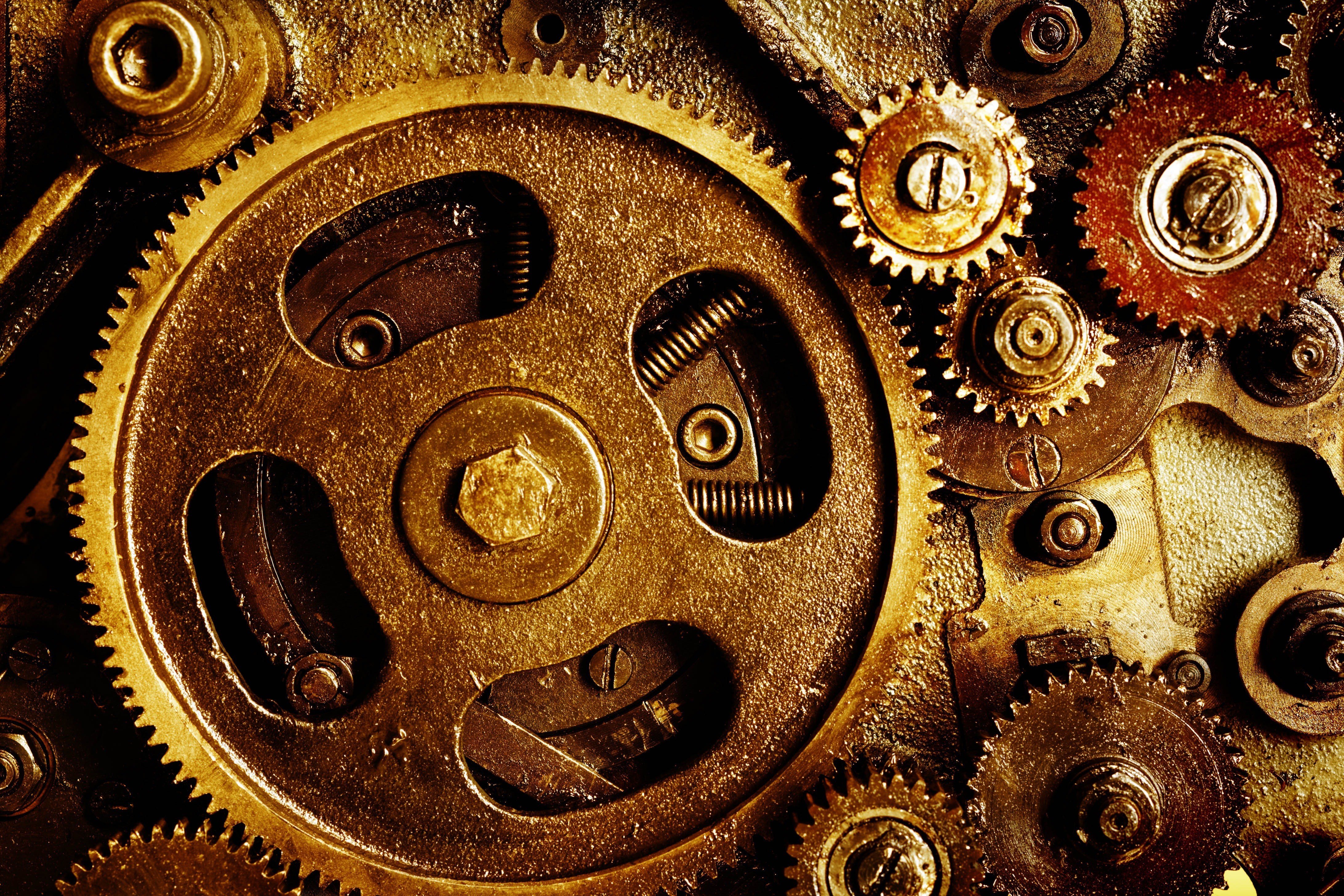 16 Best Photos of Steampunk Gears Wallpaper - Steampunk Gears and other