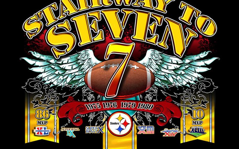 Free Pittsburgh Steelers Stairway to Seven phone wallpaper by chucksta
