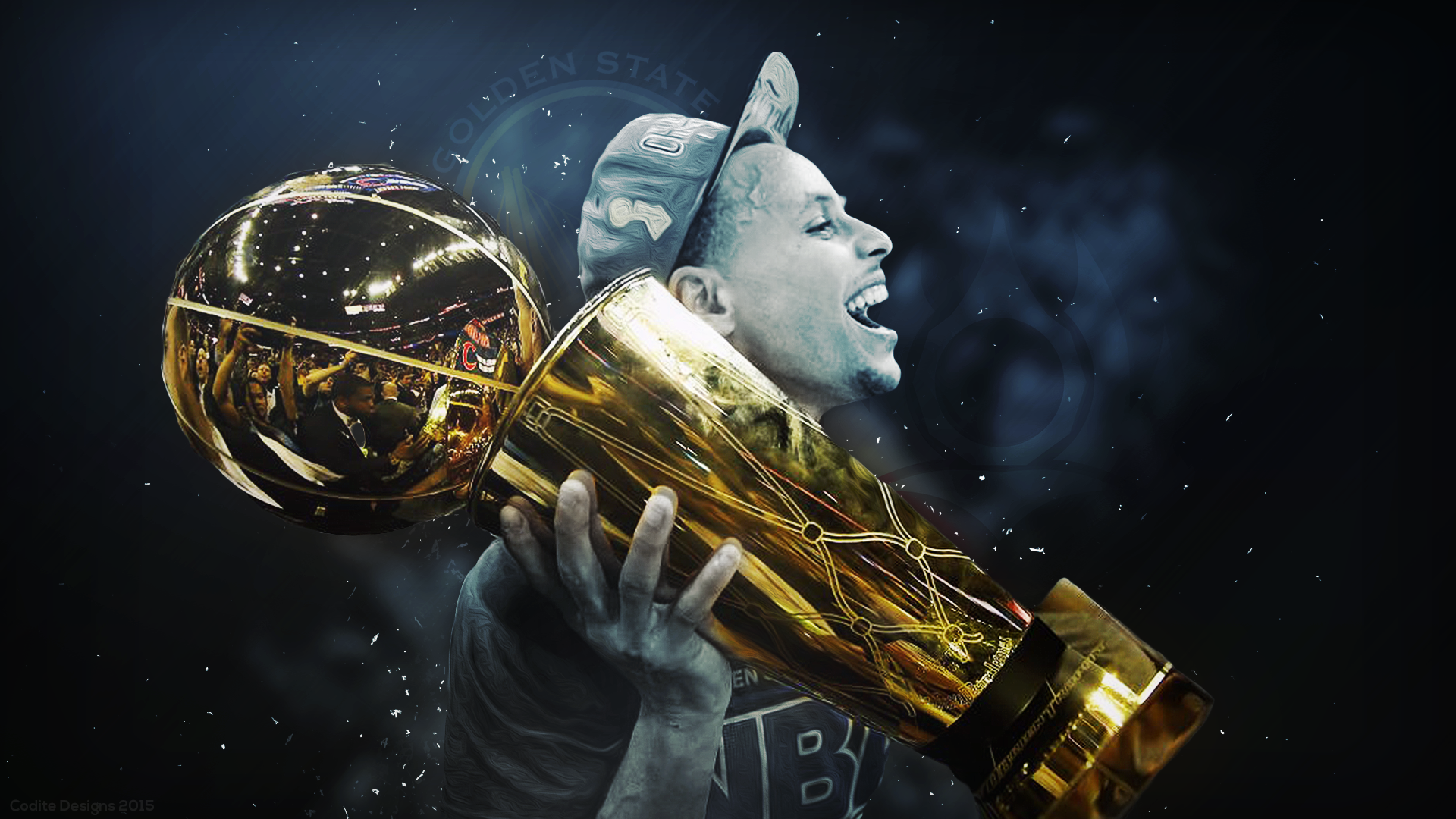 Champions Stephen Curry Golden State Warriors NBA wallpaper HD