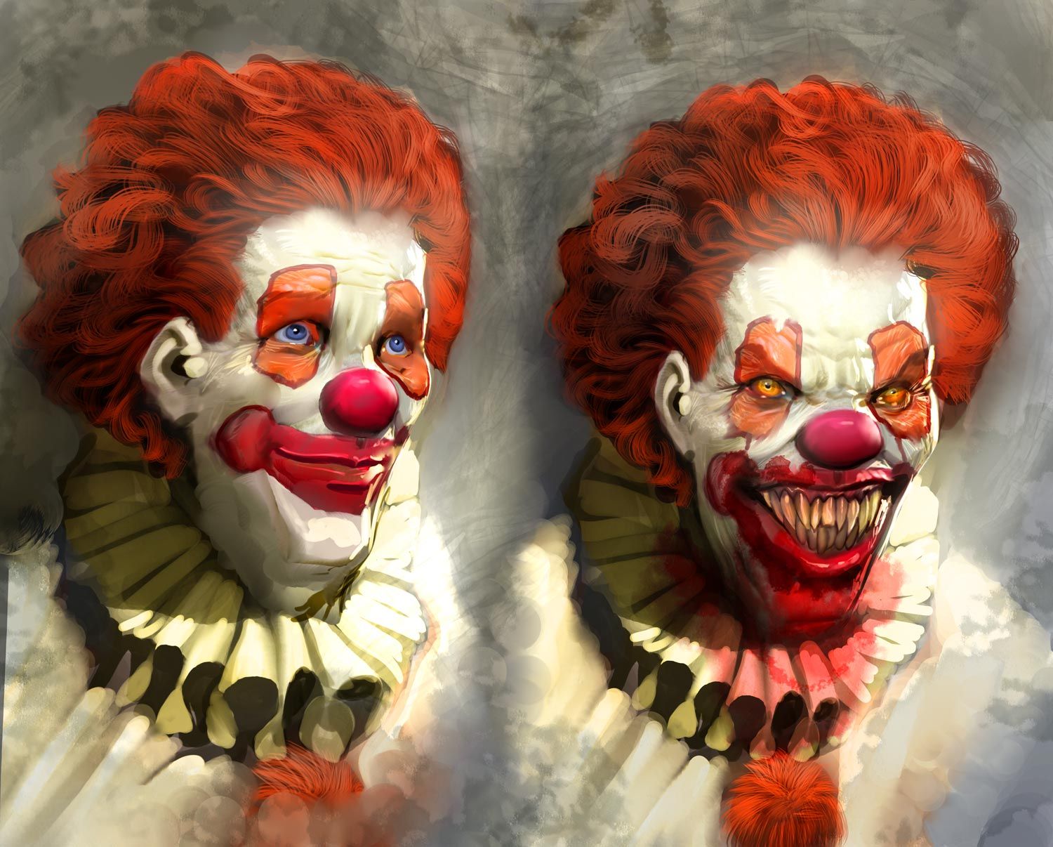 Clown stephen king wallpaper | 1500x1206 | 14287 | WallpaperUP