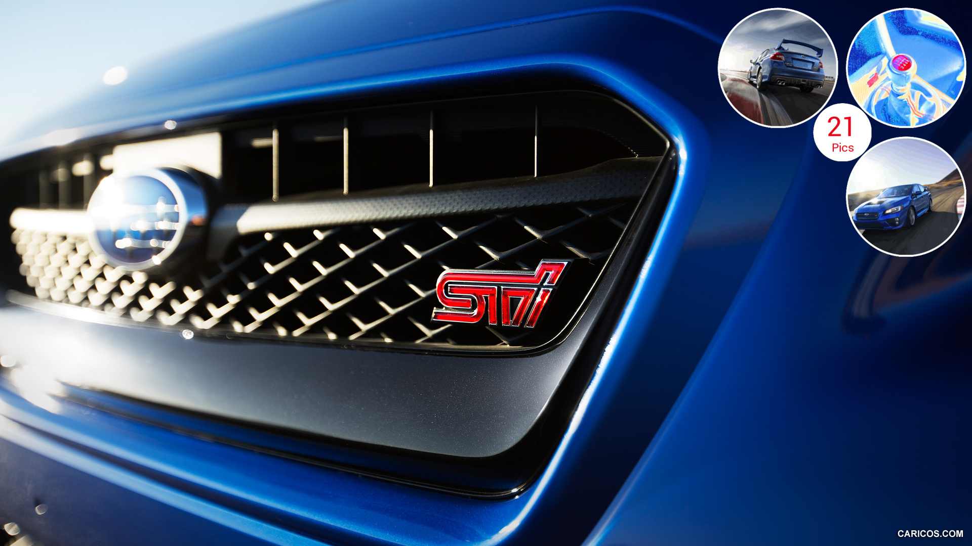 2015 Subaru WRX STI - Grill HD Wallpaper 1920x1080