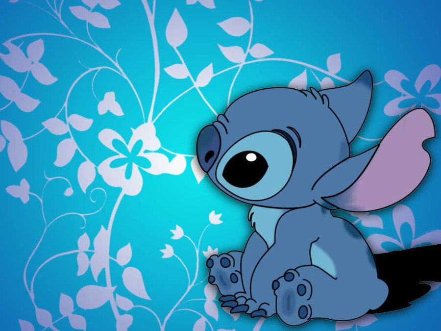 Download Smiling Stitch And Angel Couple Wallpaper  Wallpaperscom