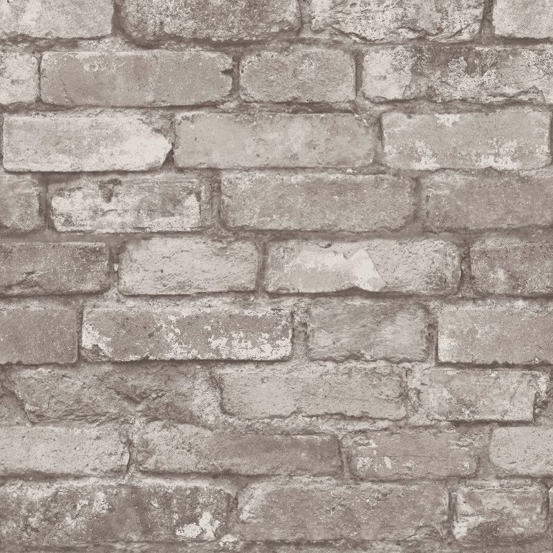 Brick Effect Wallpaper Natural Grey Stone Effect Wall Paper