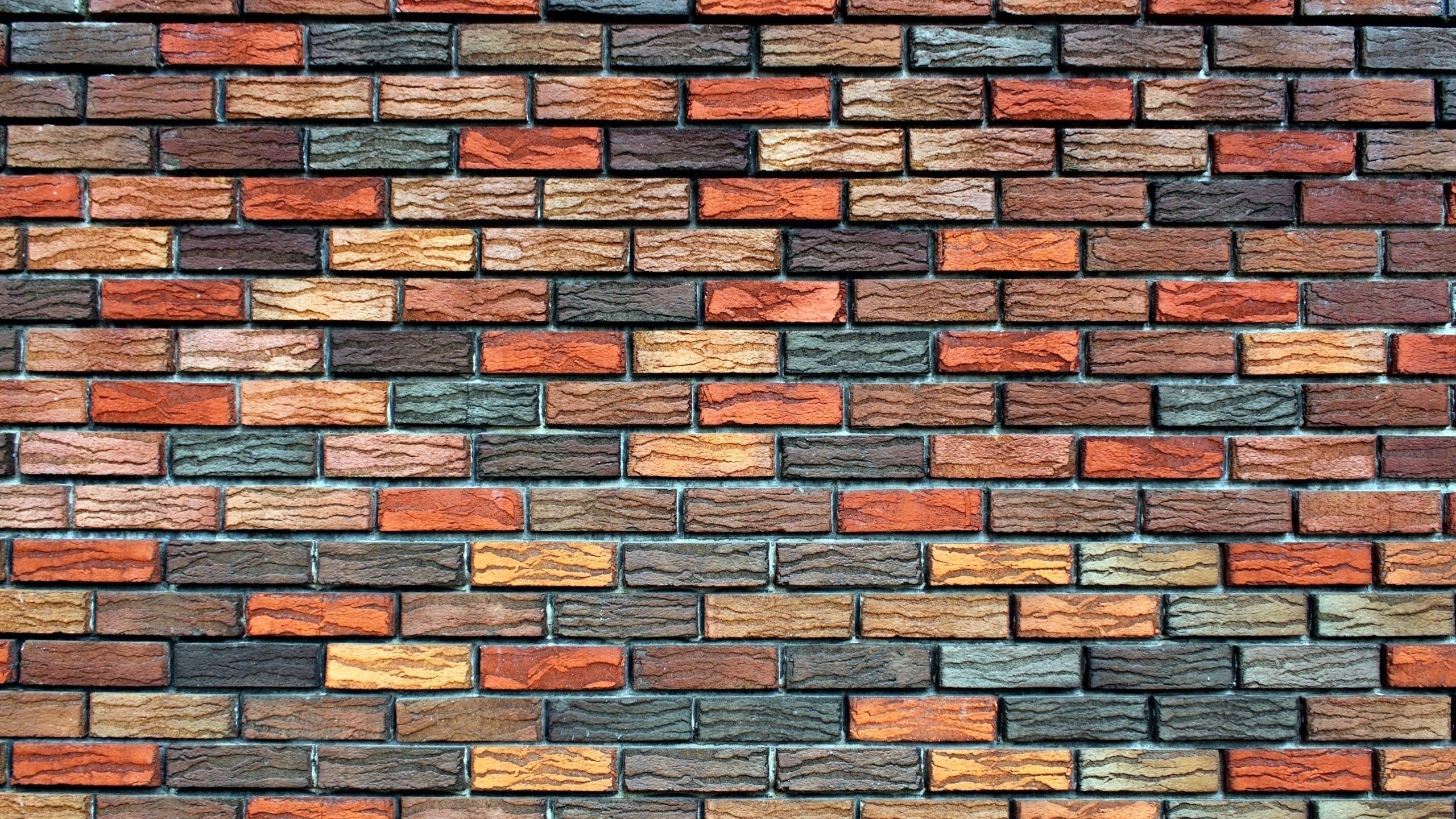 Download Wallpaper 2560x1440 Wall, Stone, Brick, Background