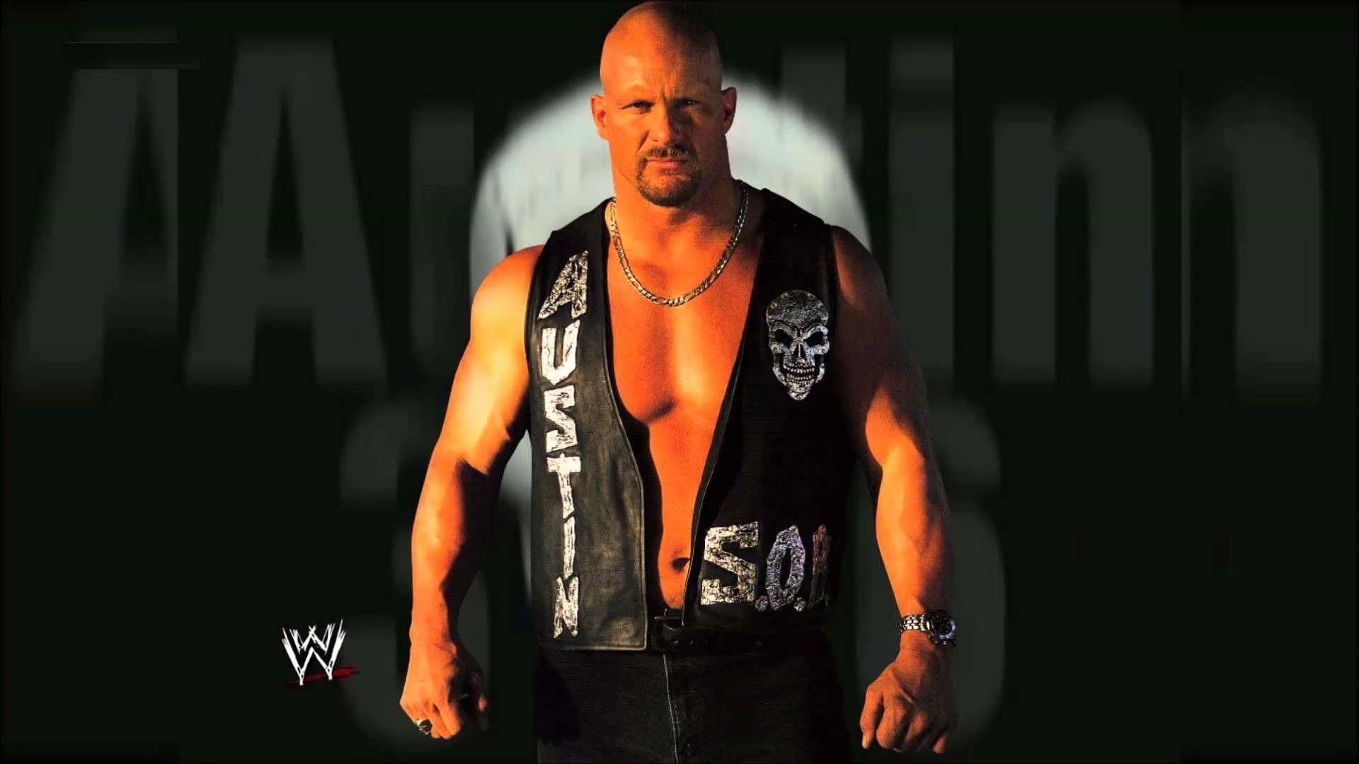 WWE SuperStar Stone Cold Steve Austin Vest HD Backgrounds