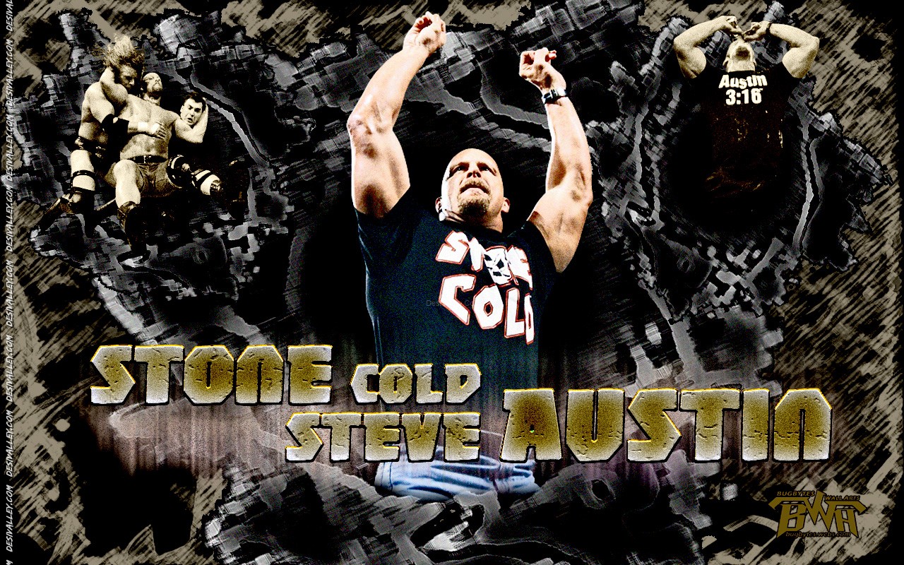 Wallpaper of Stone Cold Steve Austin Desivalley.com