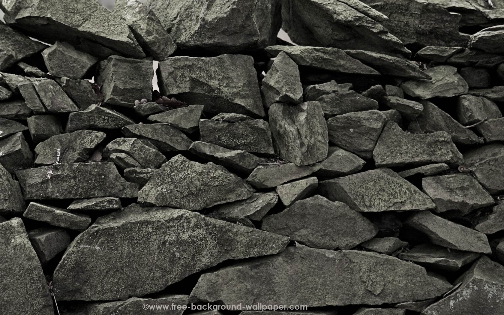 Grey Dry Stone Wall Stone Background Wallpaper - 1680x1050 pixels