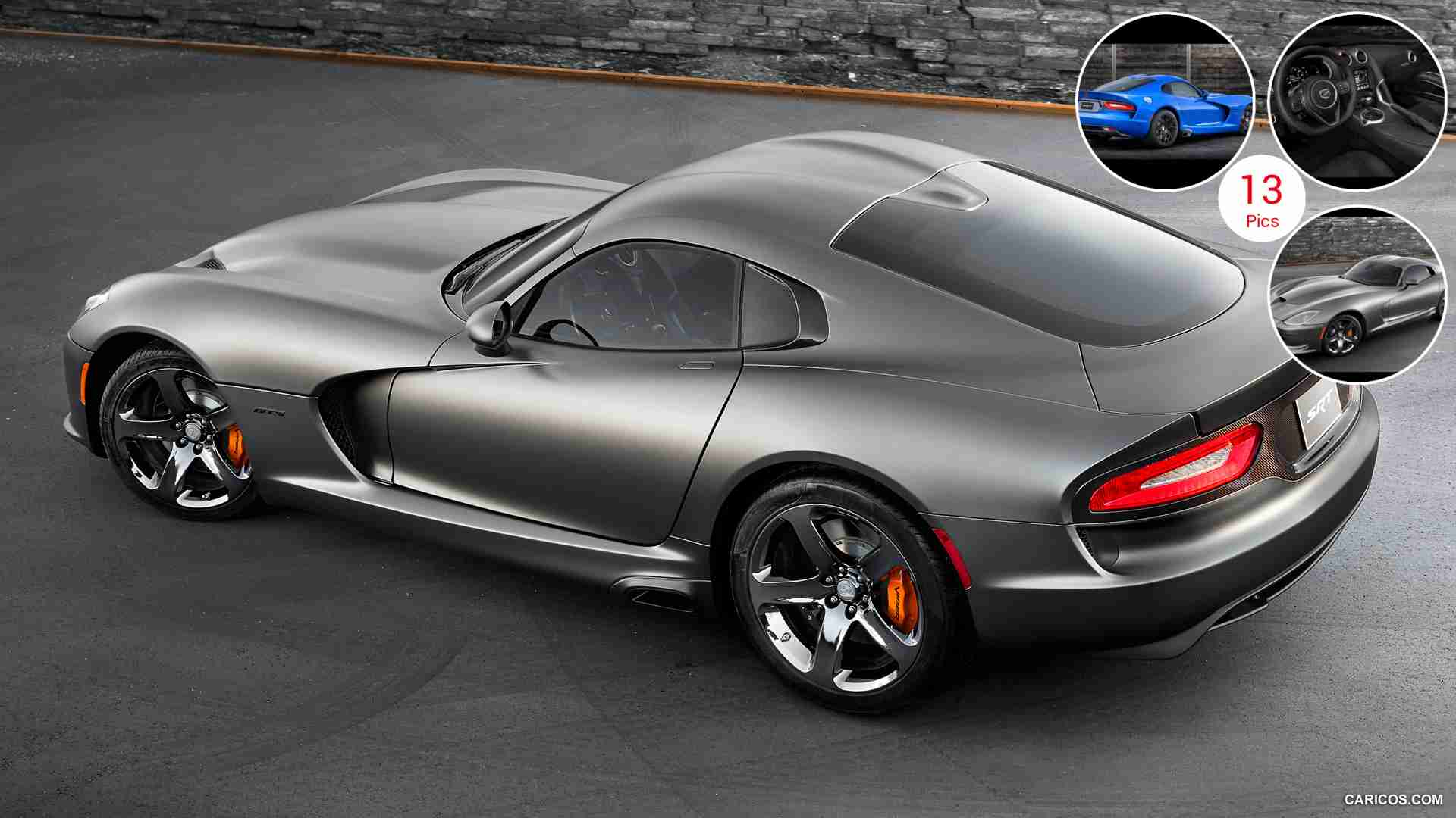 2014 SRT Viper GTS Anodized Carbon Special Edition Package - Rear