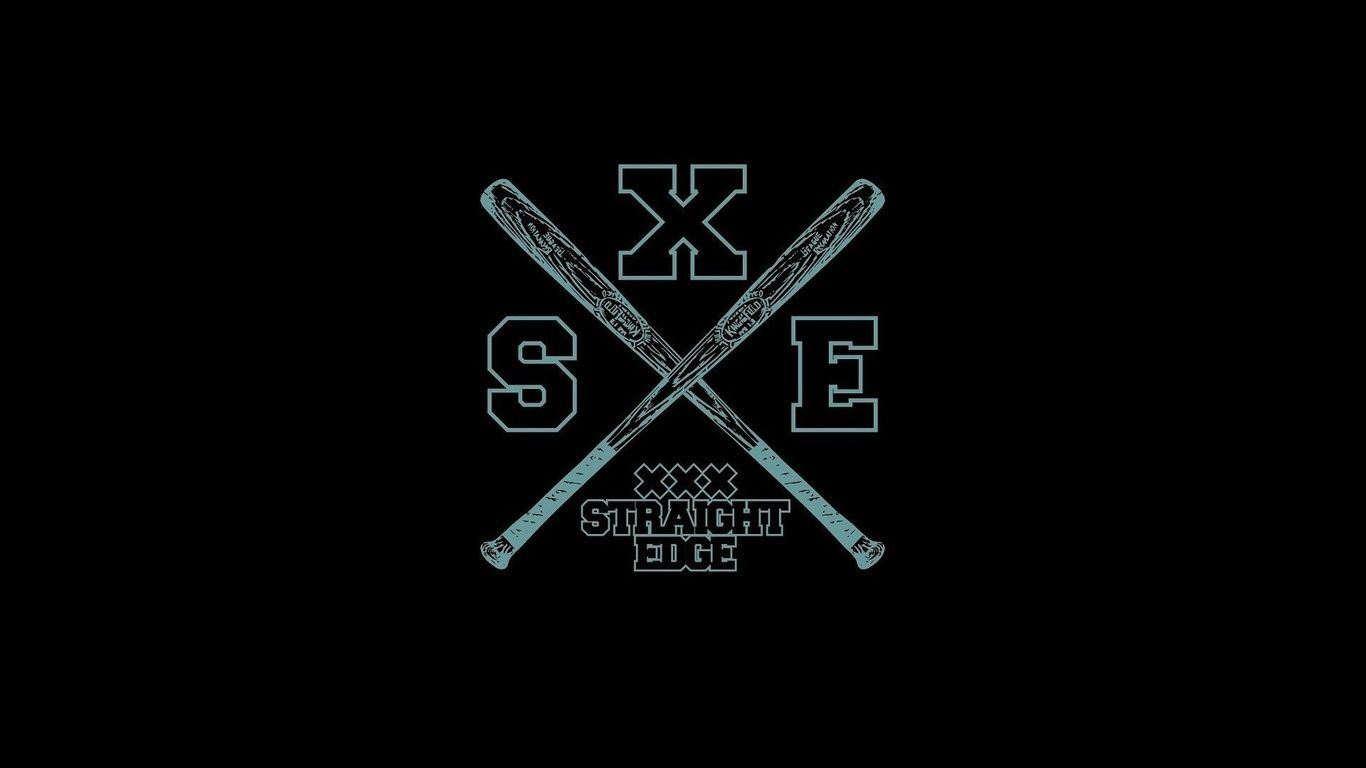 1366x768 straight edge, a clear distinction, sxe Wallpapers and ...