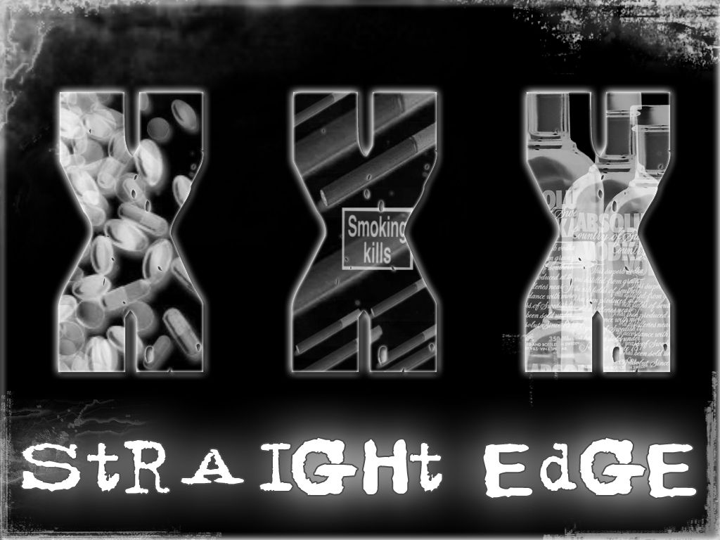 Gallery for - straight edge x wallpaper
