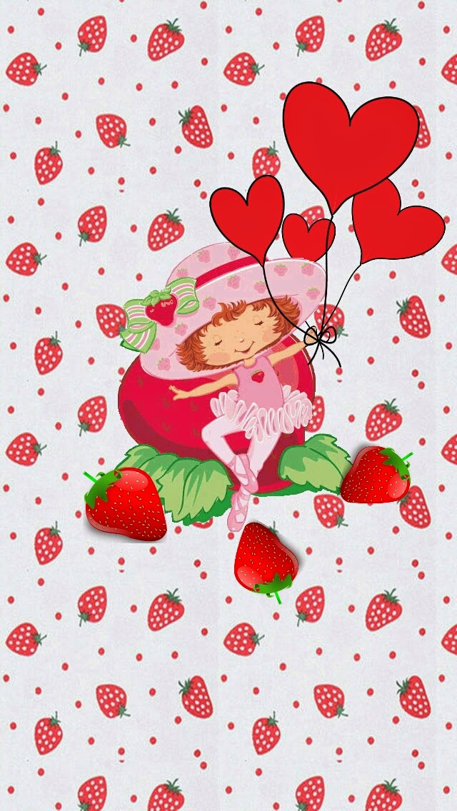 Dazzle my Droid: freebie strawberry shortcake wallpaper collection