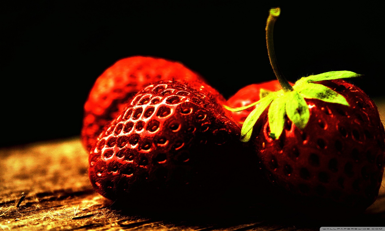 Red Strawberry HD desktop wallpaper : Widescreen : High Definition ...
