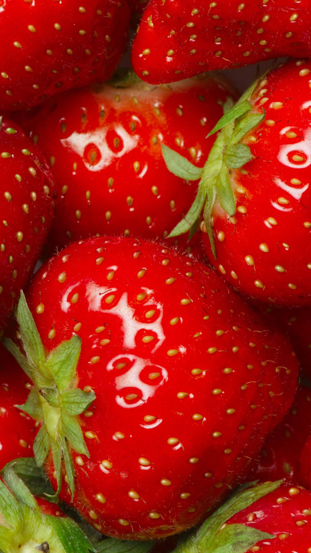 Strawberry Wallpaper For iPhone 6 Plus - HD Wallpaper iPhone