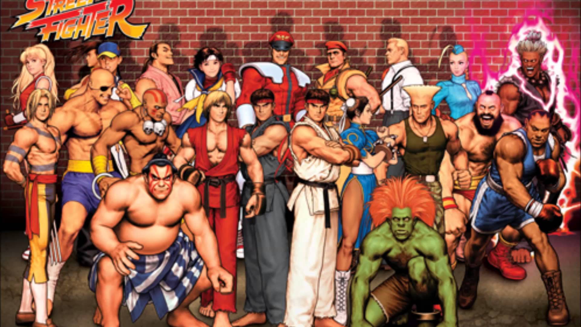 HD wallpaper: Street Fighter Characters, street fighter characters  illustration | Wallpaper Flare