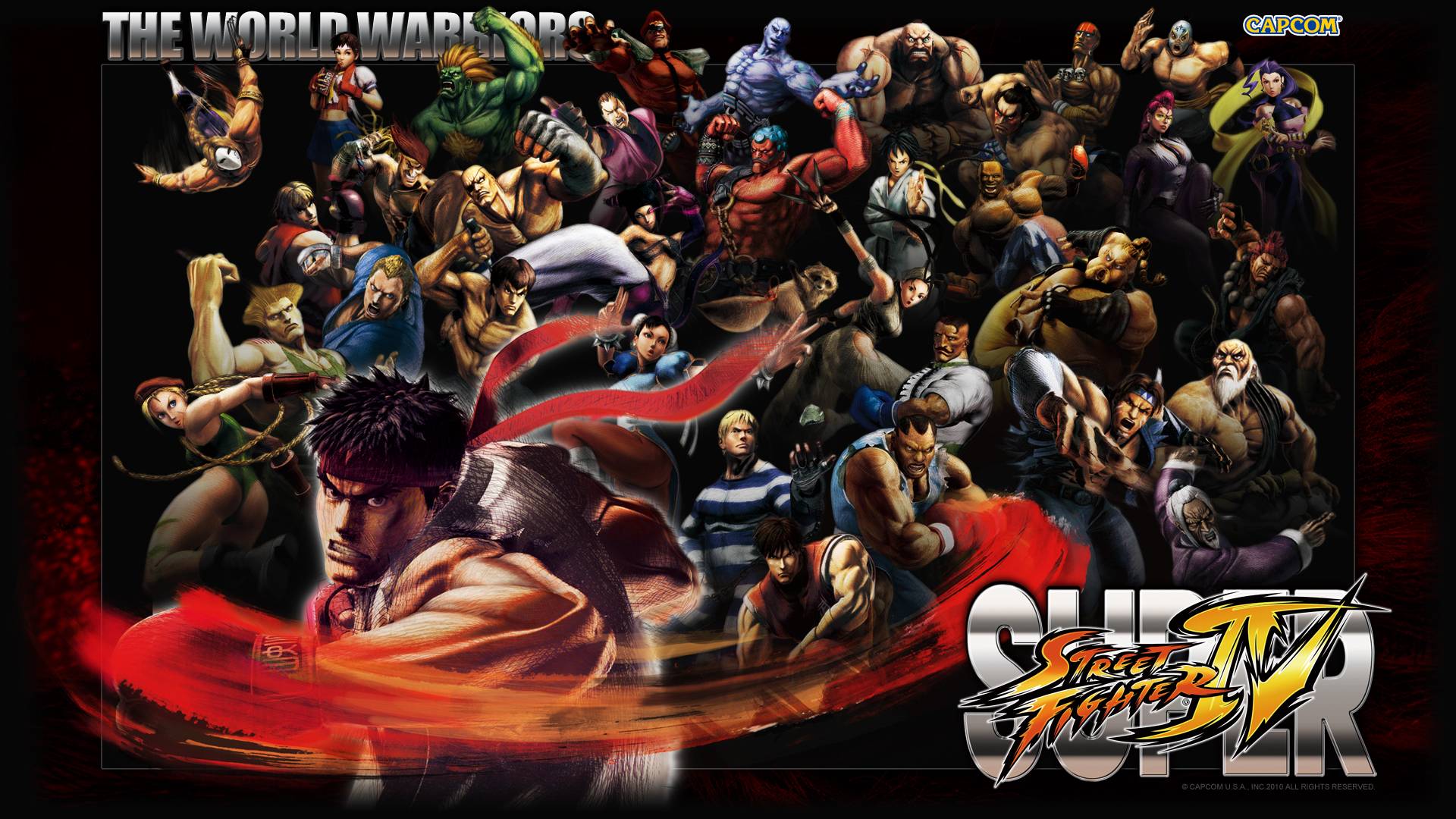 Super Street Fighter IV Wallpaper | Zippy Gamer