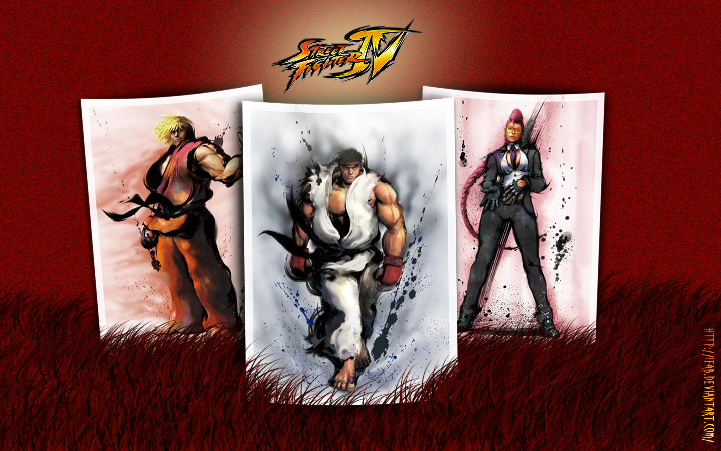 Street Fighter IV - Wallpaper by iFab on DeviantArt