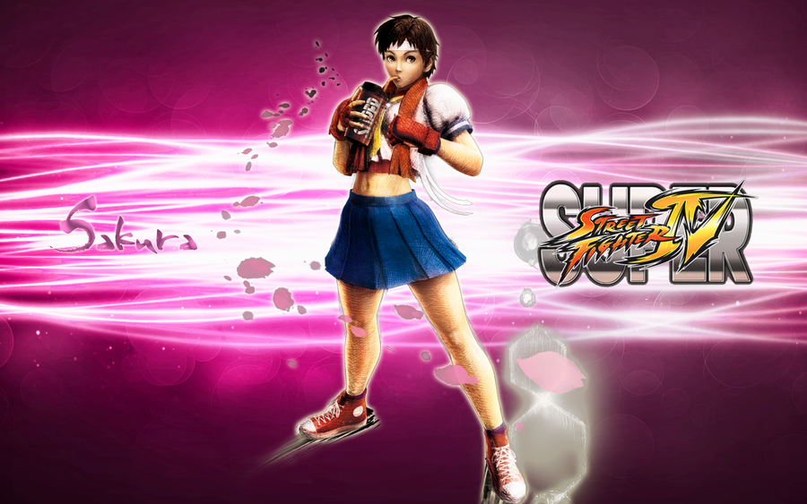 Super Street Fighter IV Sakura by CrossDominatriX5 on DeviantArt