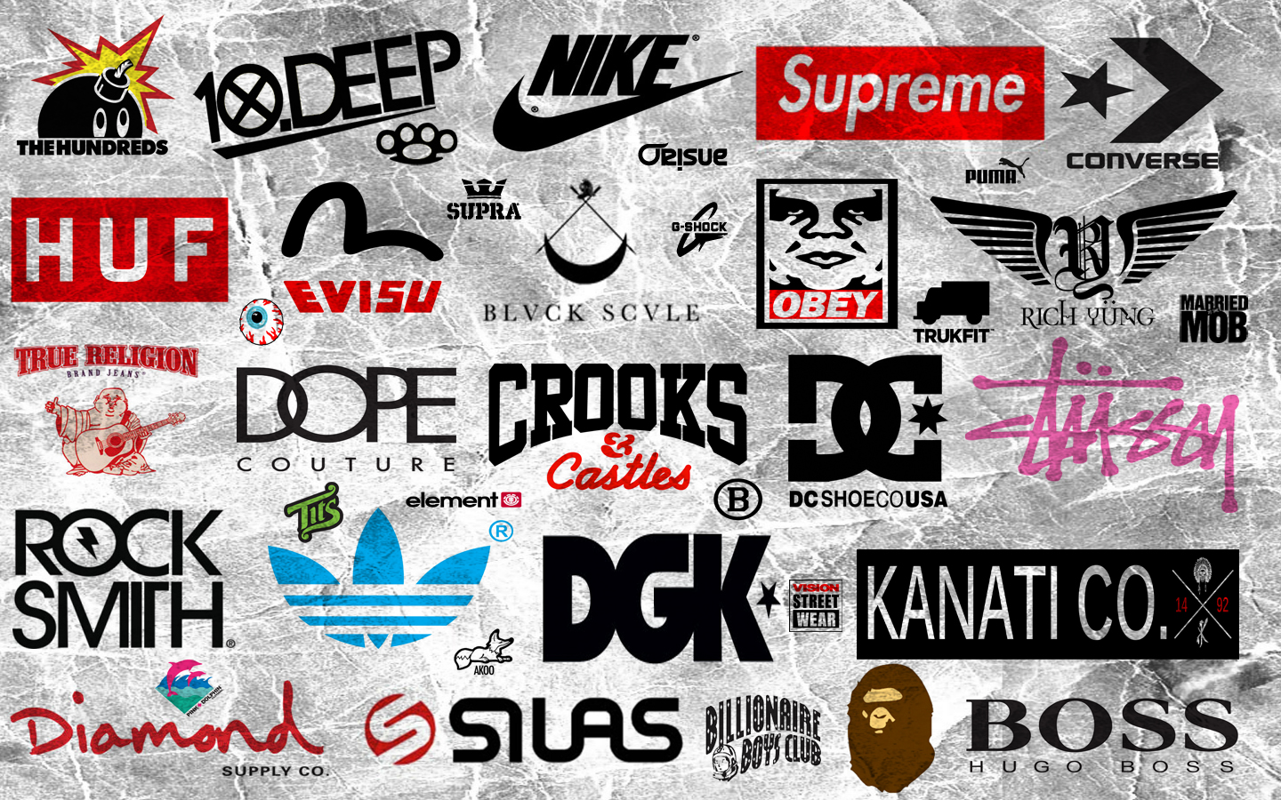 Download wallpaper of brands - Clothing Brand Logos Flickr Photo