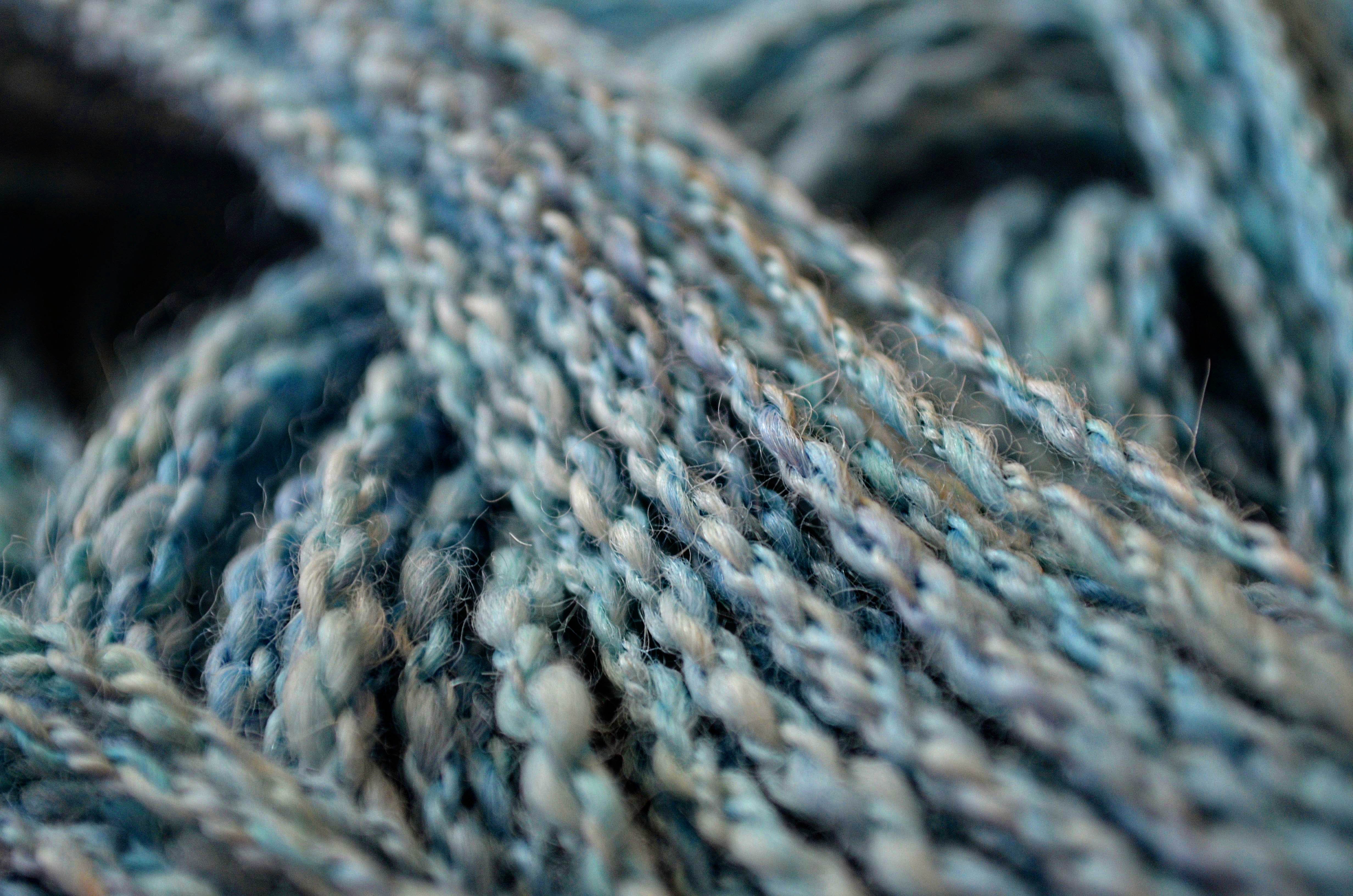 Yarn string pattern knitting rope psychedelic bokeh craft