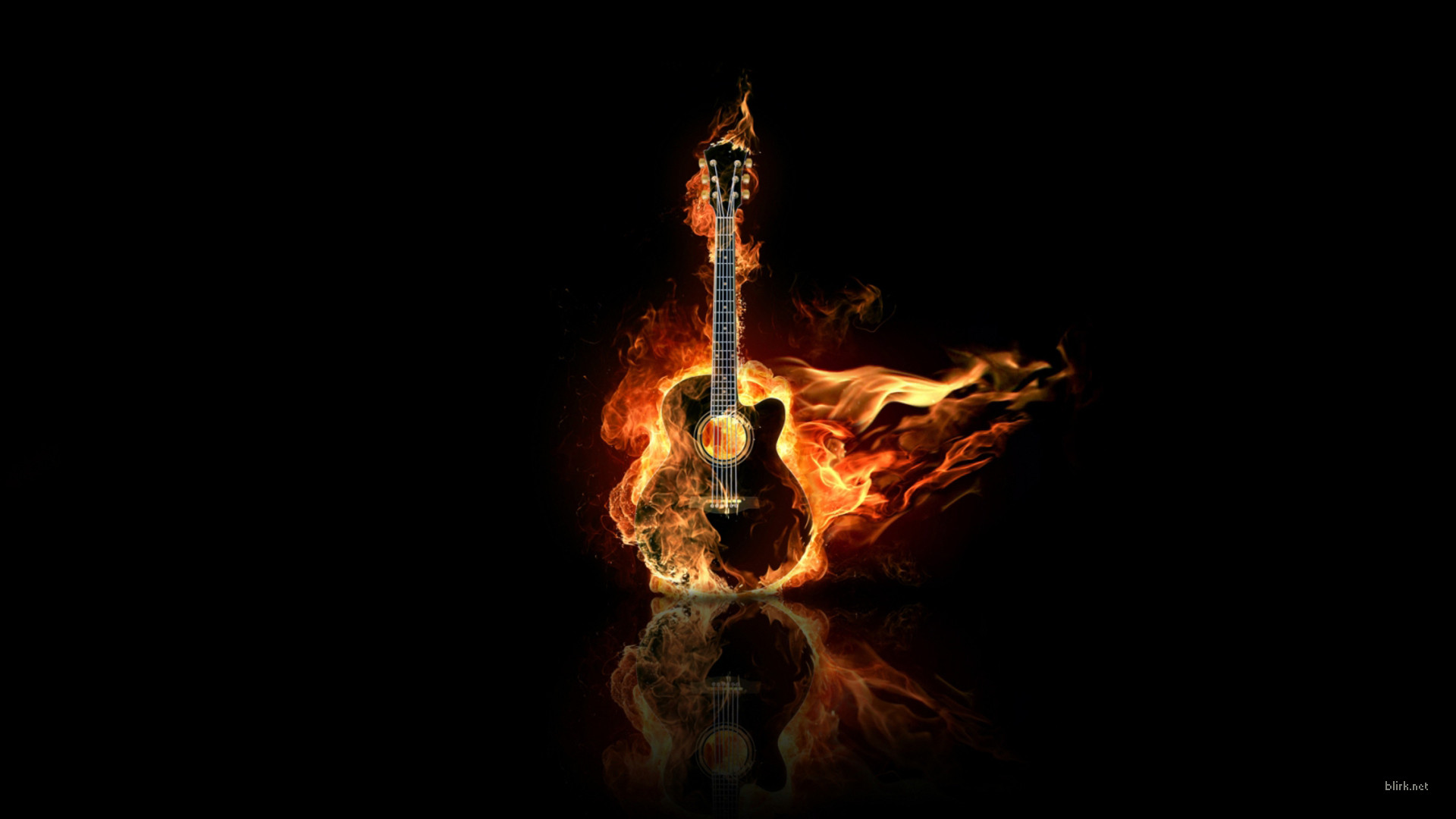 Guitar neck and string Wallpaper hd background - Fresh HD