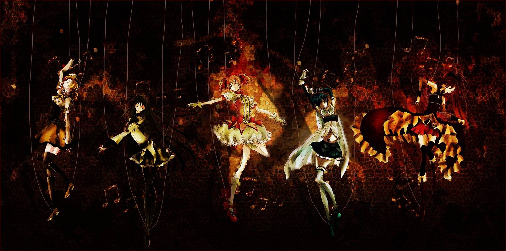 Puppets on a string - Puella Magi Madoka Magica Wallpaper