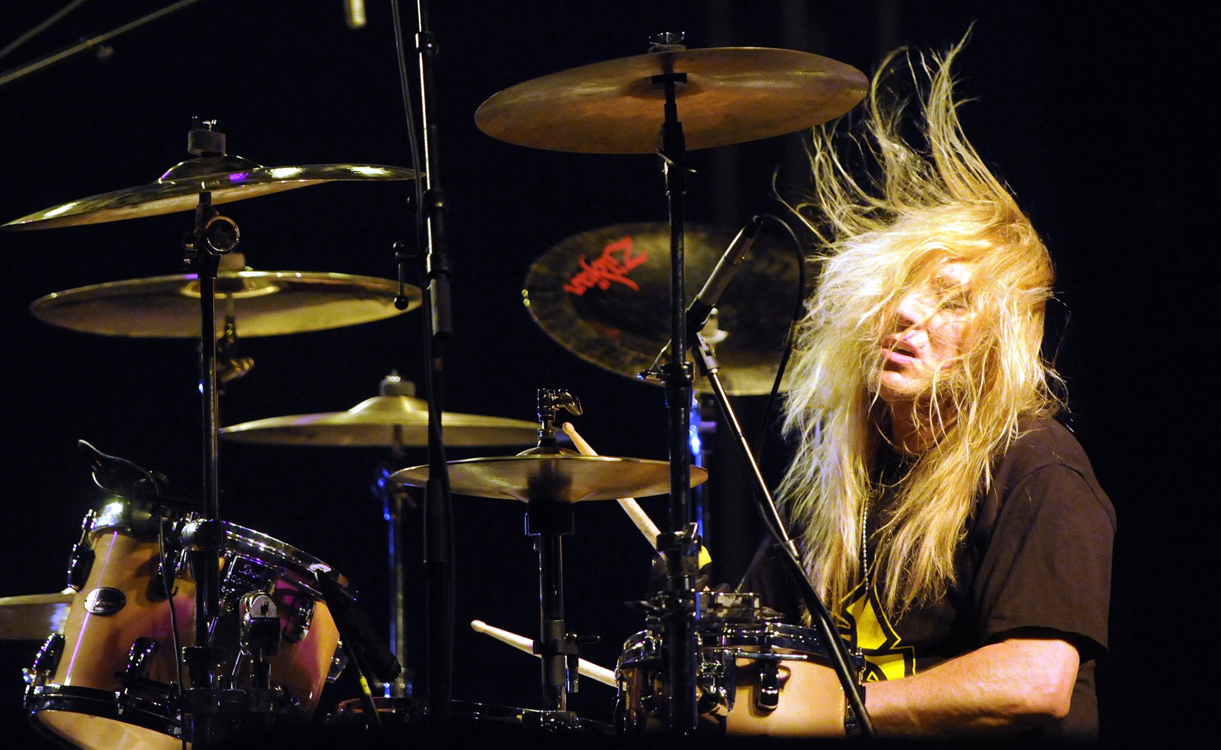 STRYPER hair metal heavy religion hard rock concert drums