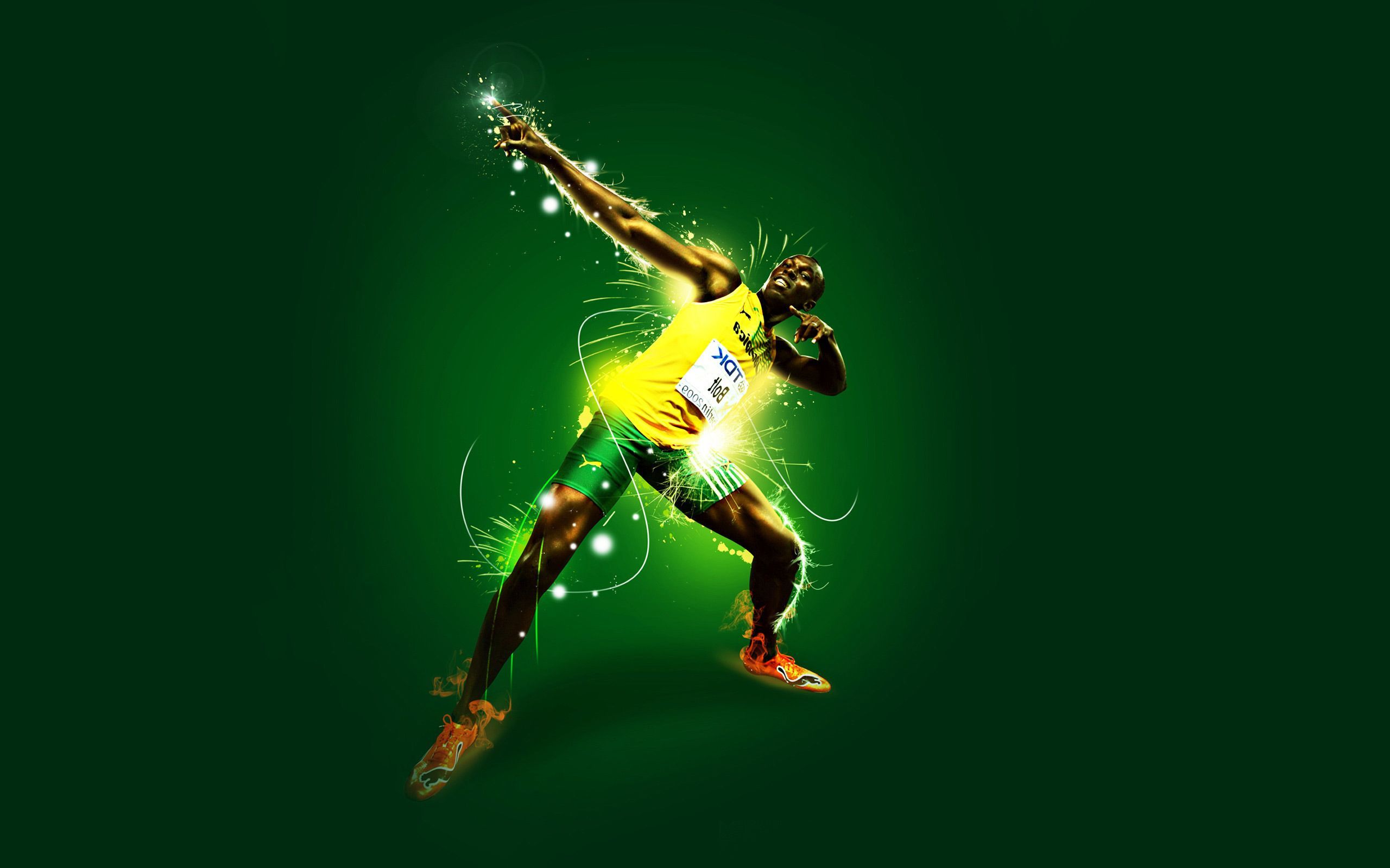 Usain Bolt Stylish HD Desktop Wallpaper Graphics