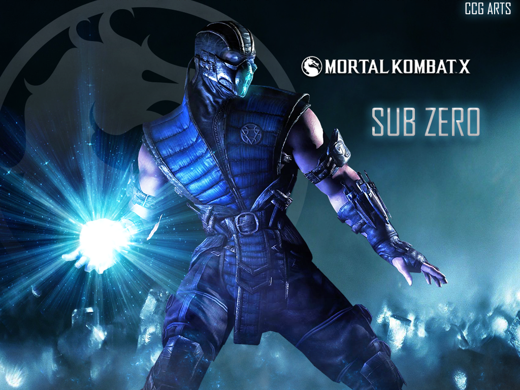 Wallpaper Mortal Kombat X - Sub Zero by CCG ARTS on DeviantArt