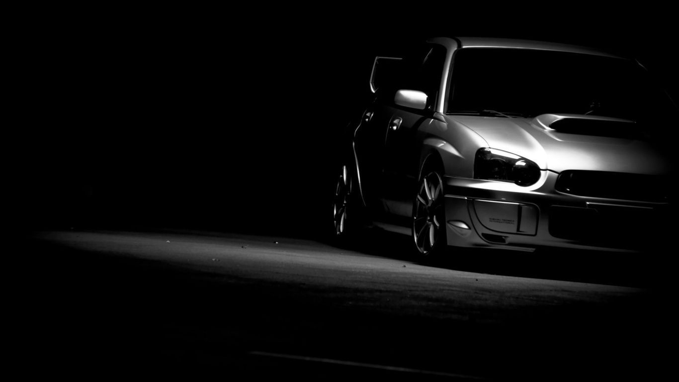 Subaru impreza in black auto wallpaper hd a l ibackgroundz.com