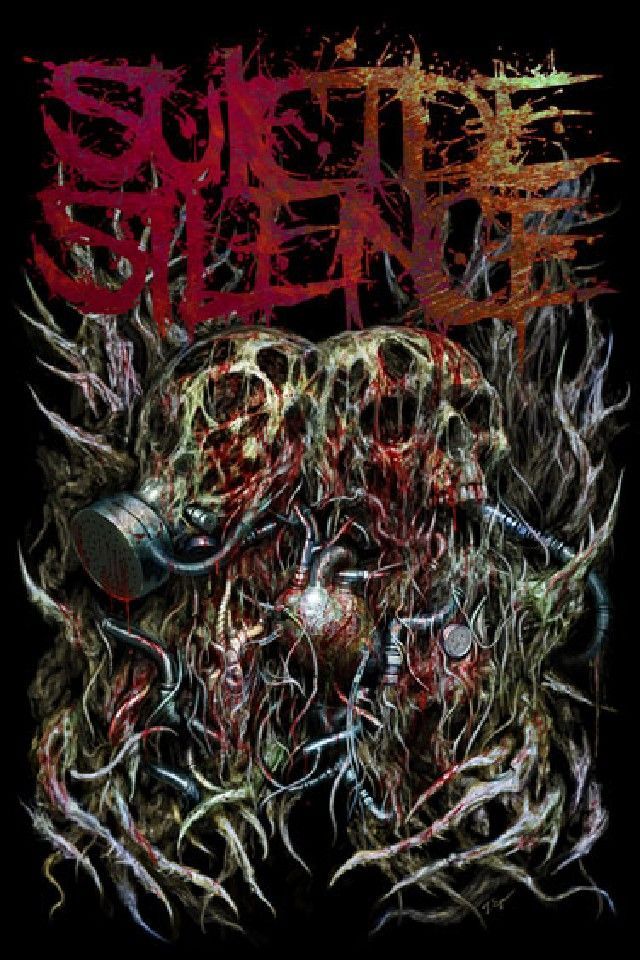 Suicide Silence music background for your iPhone download free