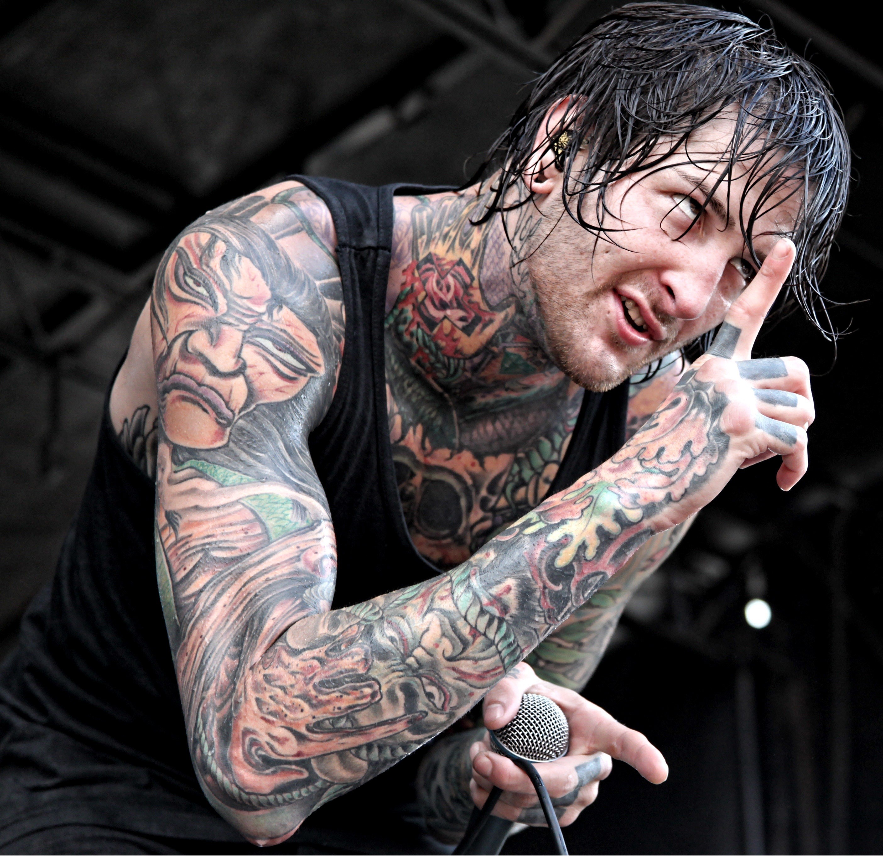 Suicide Silence, Mitch Lucker, Tattoo, Warrior Wallpapers HD ...