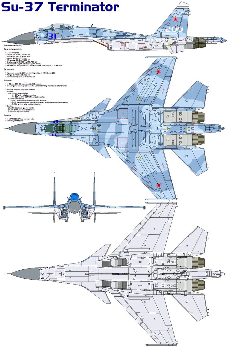 Sukhoi Su-37 | Sukhoi Su-37 Flanker-F by bagera3005 | Aircraft ...