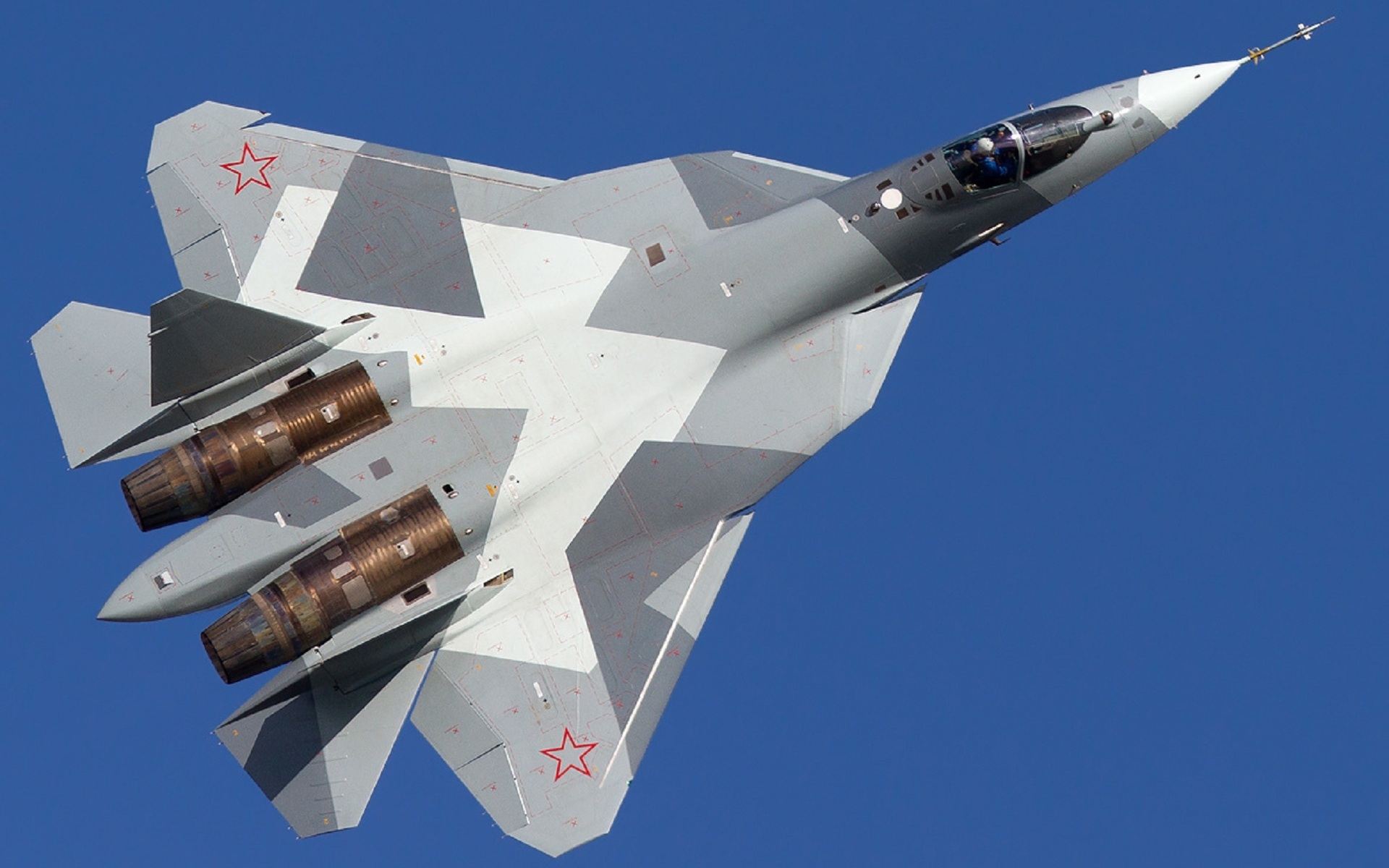 16 Sukhoi PAK FA HD Wallpapers | Backgrounds - Wallpaper Abyss