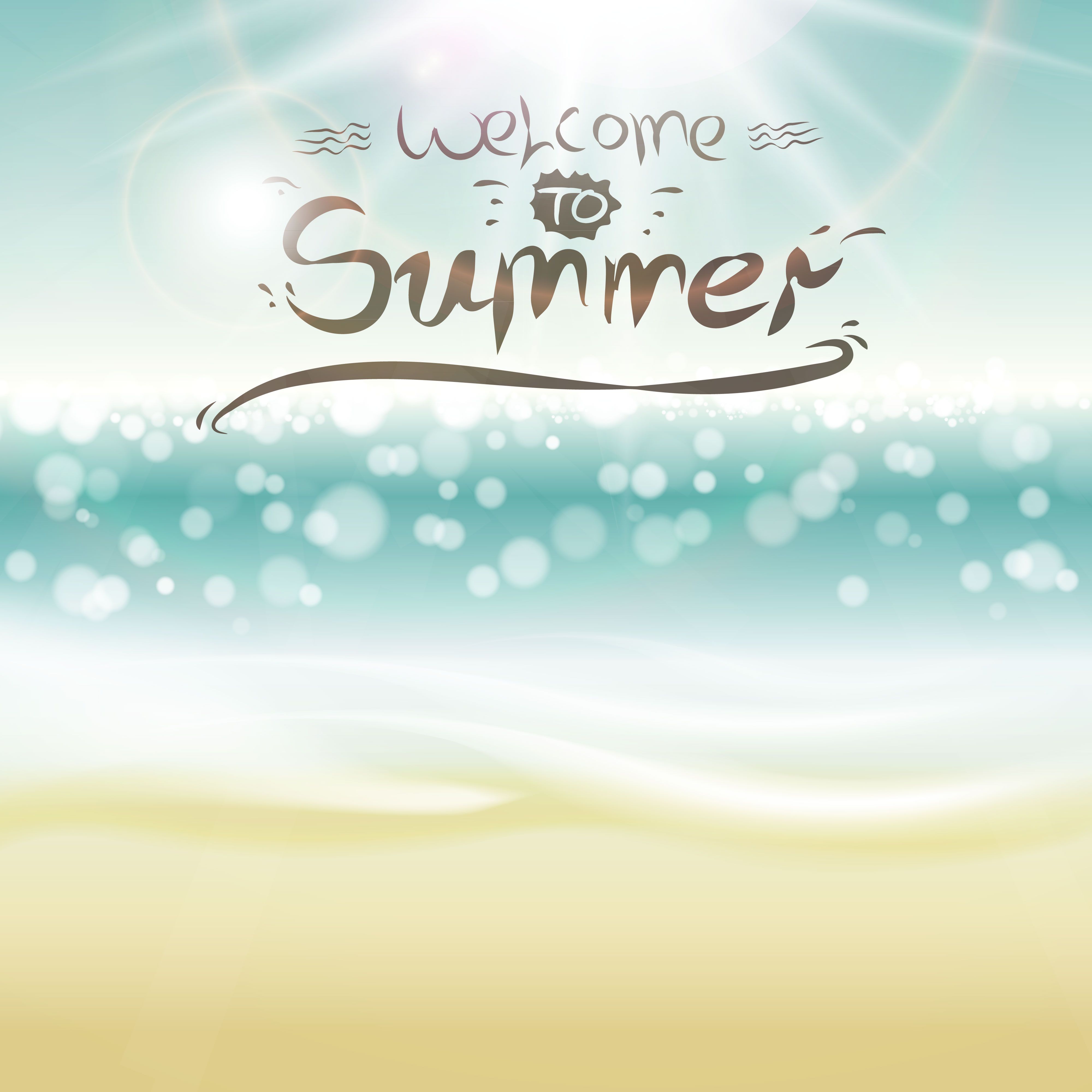 Summer Backgrounds with light vector dot 01 - Vector Background