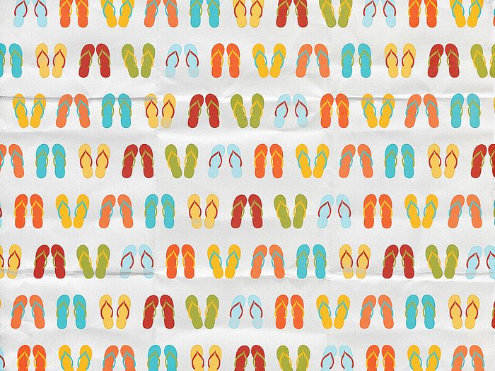 Art Paper Patterns Colorful Slippers Background 8 - Wallcoo.net