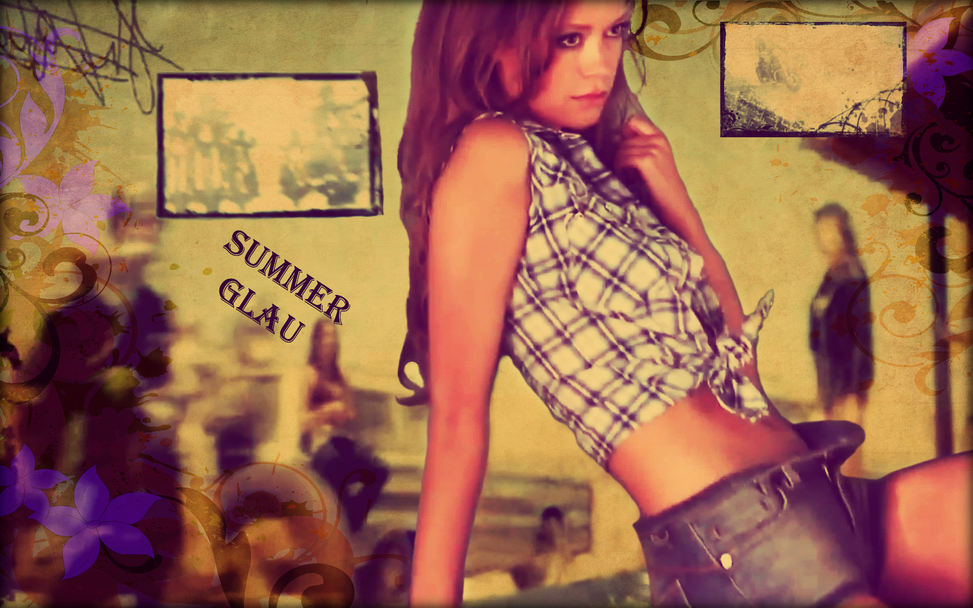 Summer Glau FHM Biker - Summer Glau Wallpaper 24905937 - Fanpop
