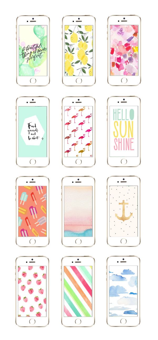 12 Awesome iPhone Wallpaper Designs for Summer - The Sweetest ...