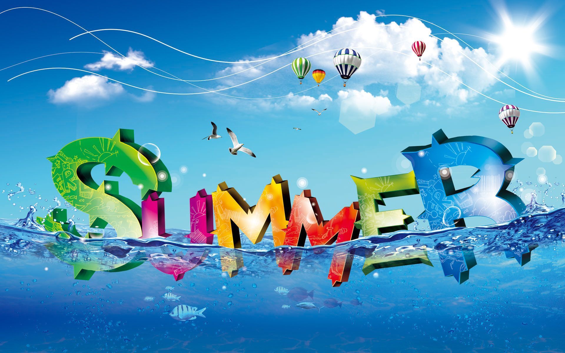Gallery for - background summer wallpaper