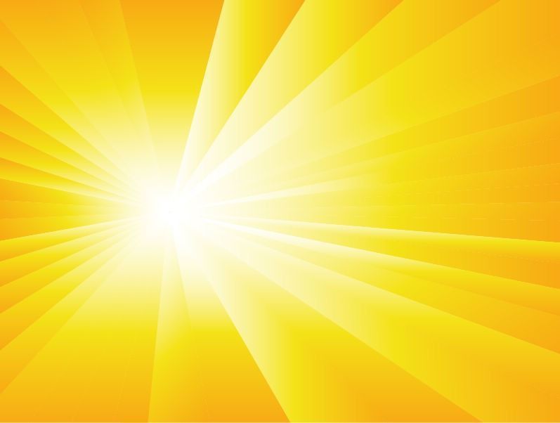 Summer Background with Sun Burst | Free Vector Graphics | All Free ...