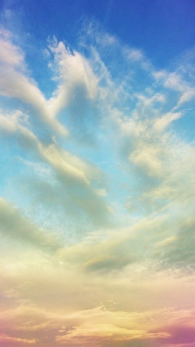 Sunny Sky Wallpaper - Free iPhone Backgrounds