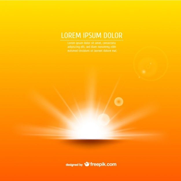 Sunrise vector background Vector | Free Download