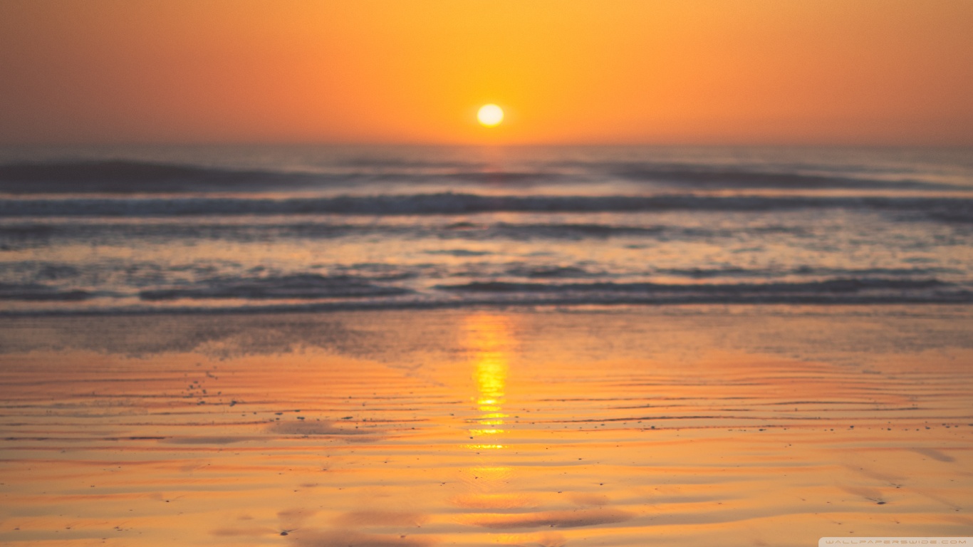 Beautiful Sunrise Beach HD desktop wallpaper : Fullscreen : Mobile ...