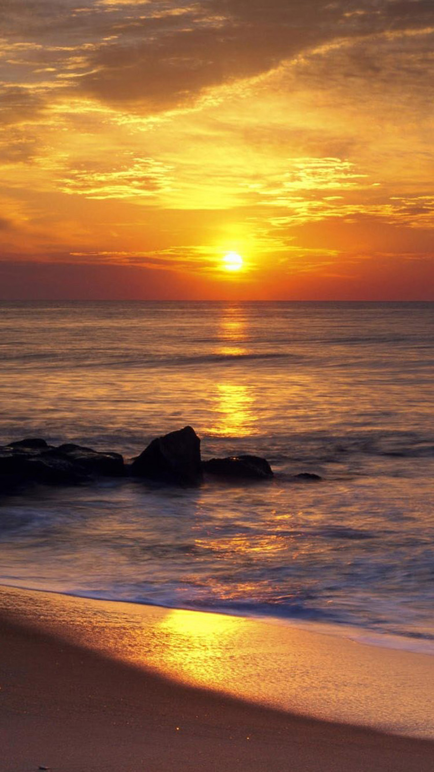 Sunrise Beach Coast Galaxy Note 5 Wallpaper.jpg