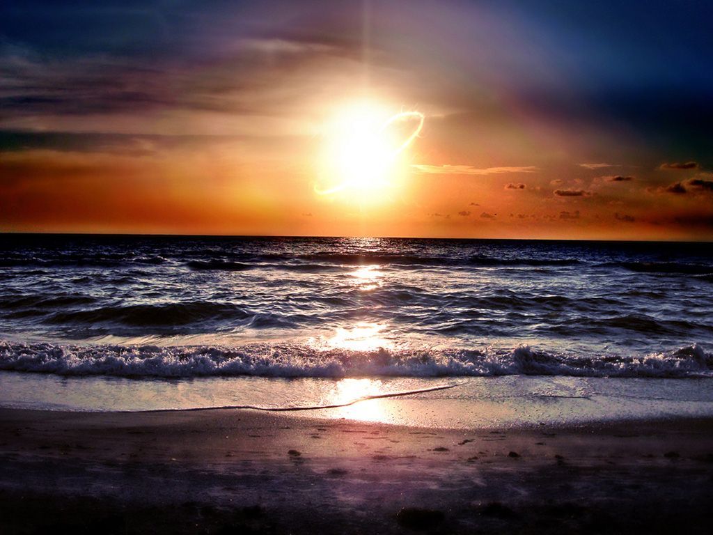 Sunset Beach HD Wallpapers Beach sunset Desktop Images Cool