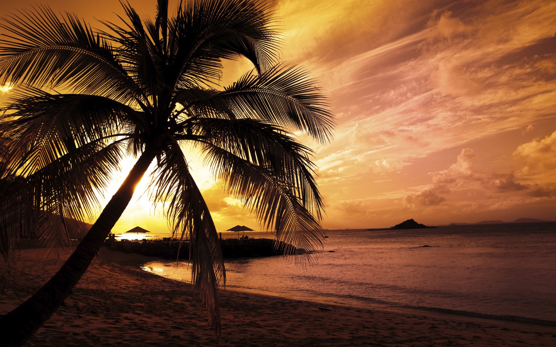 Beach Sunset Wallpaper Beaches Nature | HD Pix