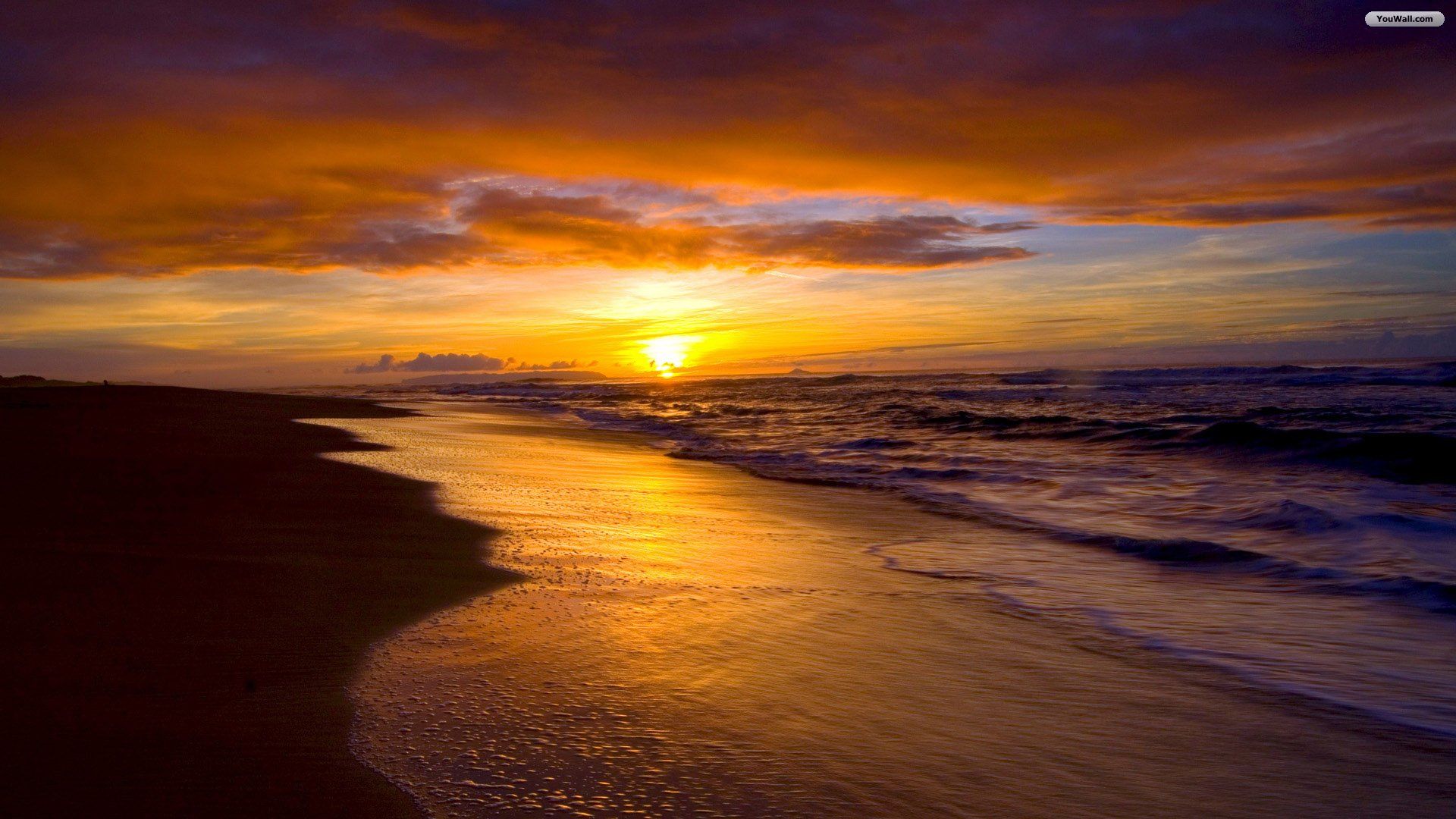 Sunset beach 1080P, 2K, 4K, 5K HD wallpapers free download | Wallpaper Flare